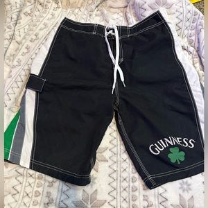 Men’s Guinness, stout swim trunks